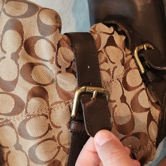 Coach Signature Snow/Rain Boots - Picture 8 of 9